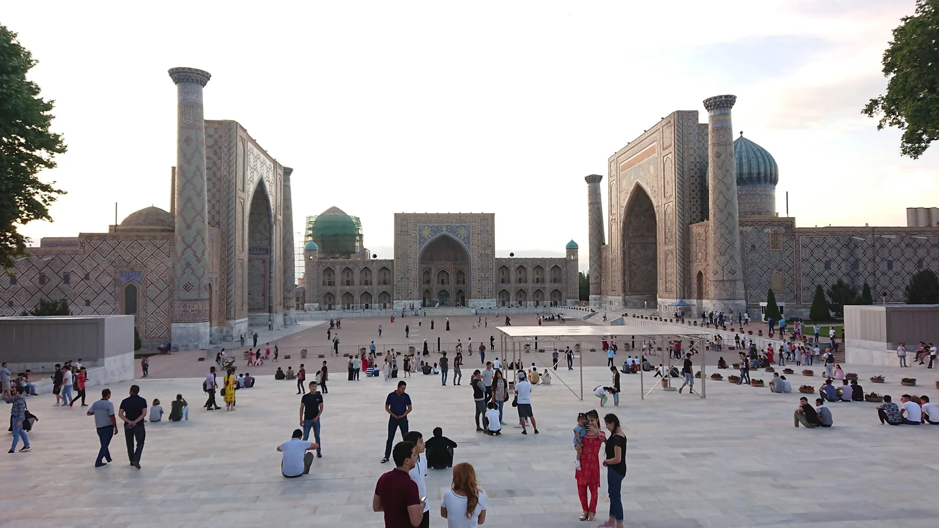 Registan w Samarkandzie podczas wyjazdu incentive do Uzbekistanu